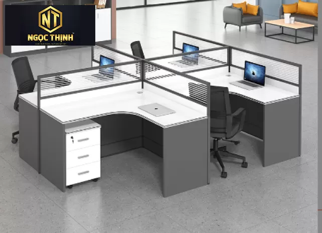 100+ Mẫu bàn làm việc cụm cho nhiều nhân viên văn phòng được sản xuất tại Nội Thất Ngọc Thịnh 100+ Mẫu bàn làm việc cụm cho nhiều nhân viên văn phòng được sản xuất tại Nội Thất Ngọc Thịnh